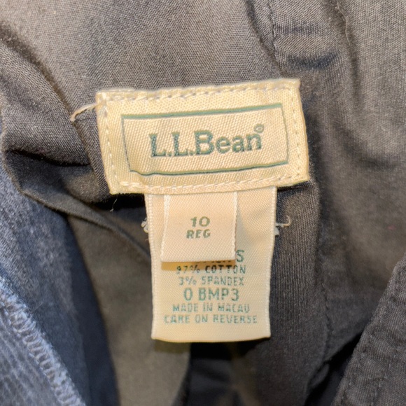 L.L. Bean Vintage Women's Dark Blue Corduroy Pants - Picture 6 of 6